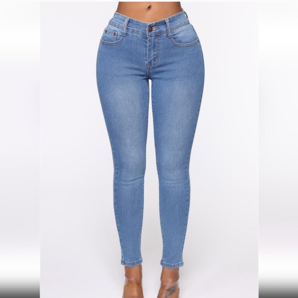 Super stretch distressed skinny jeans - Picture 2 of 5